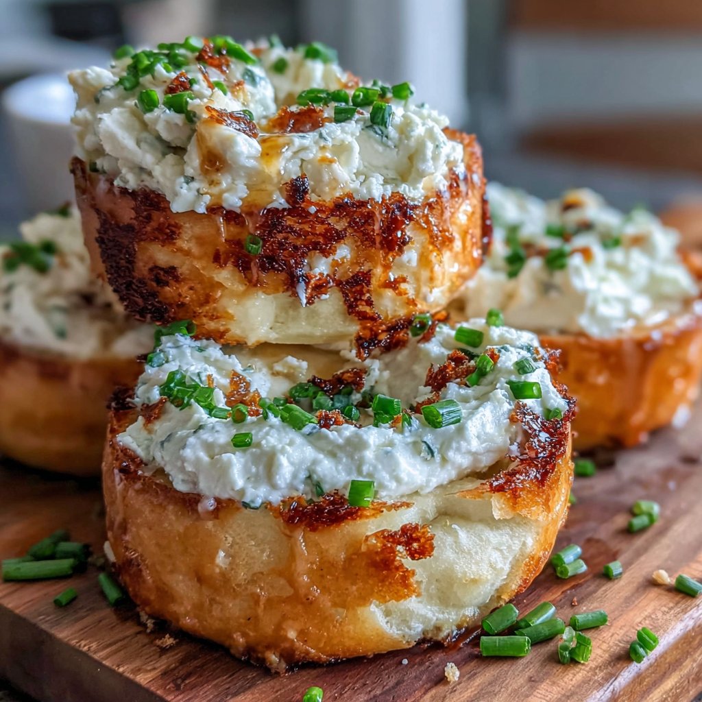 Protein Bagels With Cottage Cheese