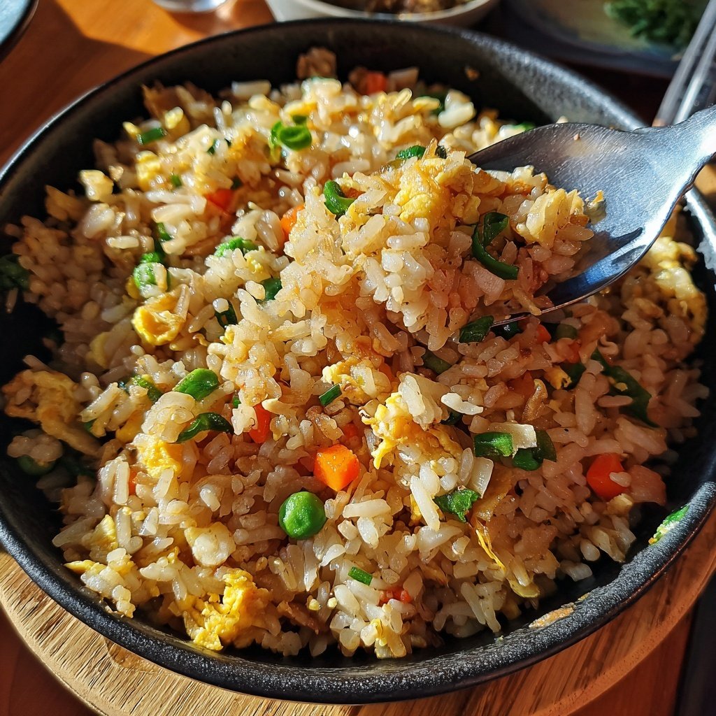 Easy Egg Fried Rice Just Like Chinese Takeout