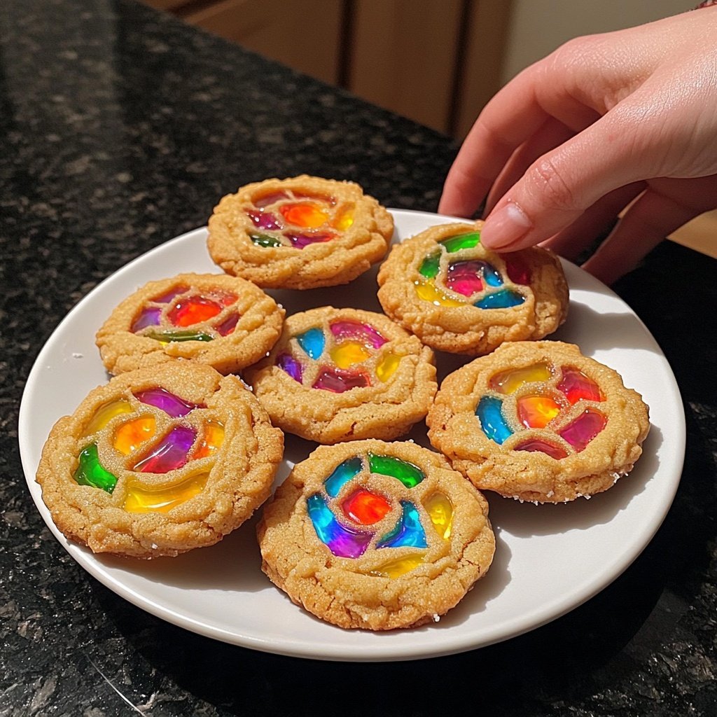 Easy Stained Glass Cookies