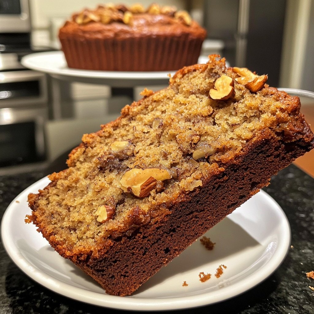 Banana Bread with Walnuts Recipe