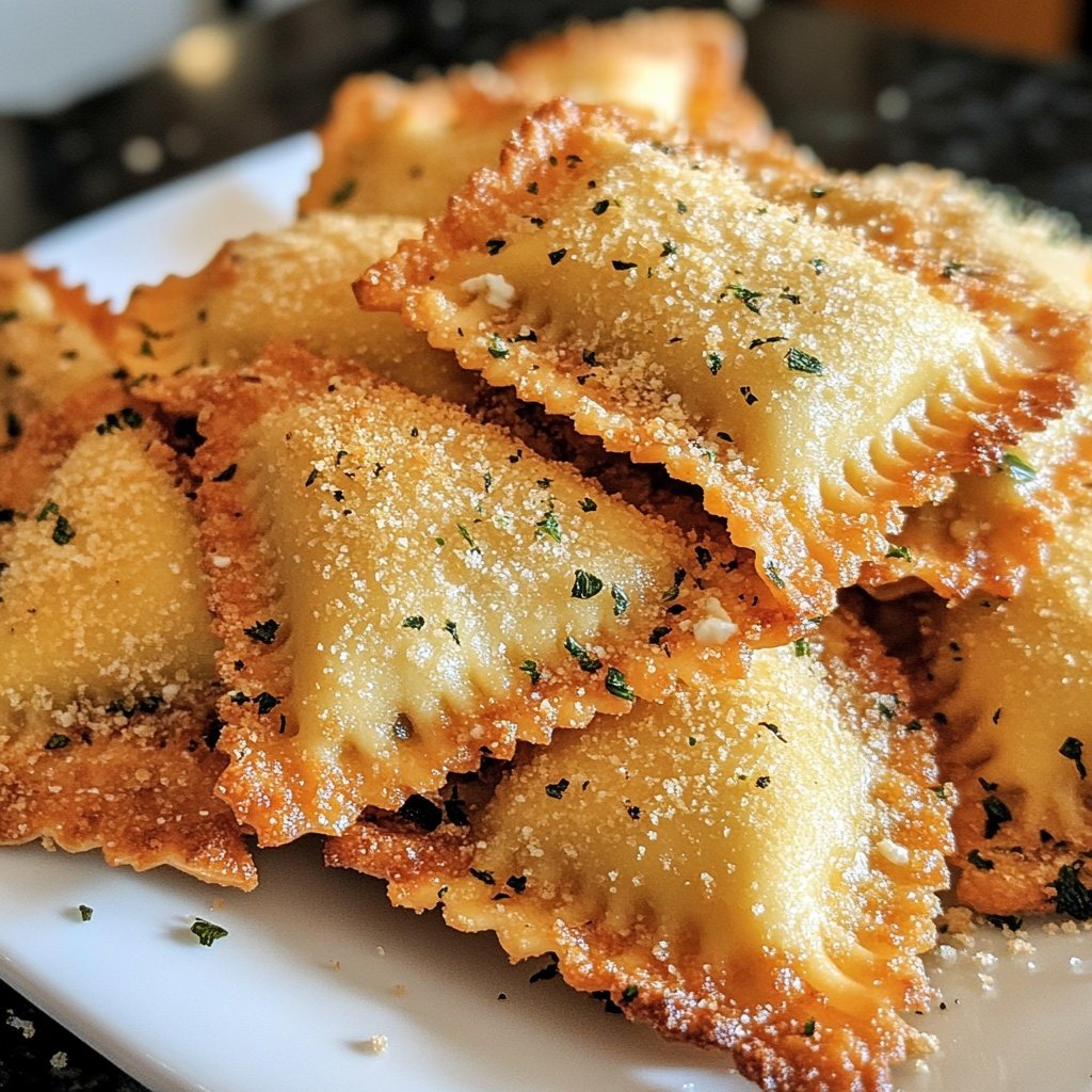 Crispy Ravioli Appetizer