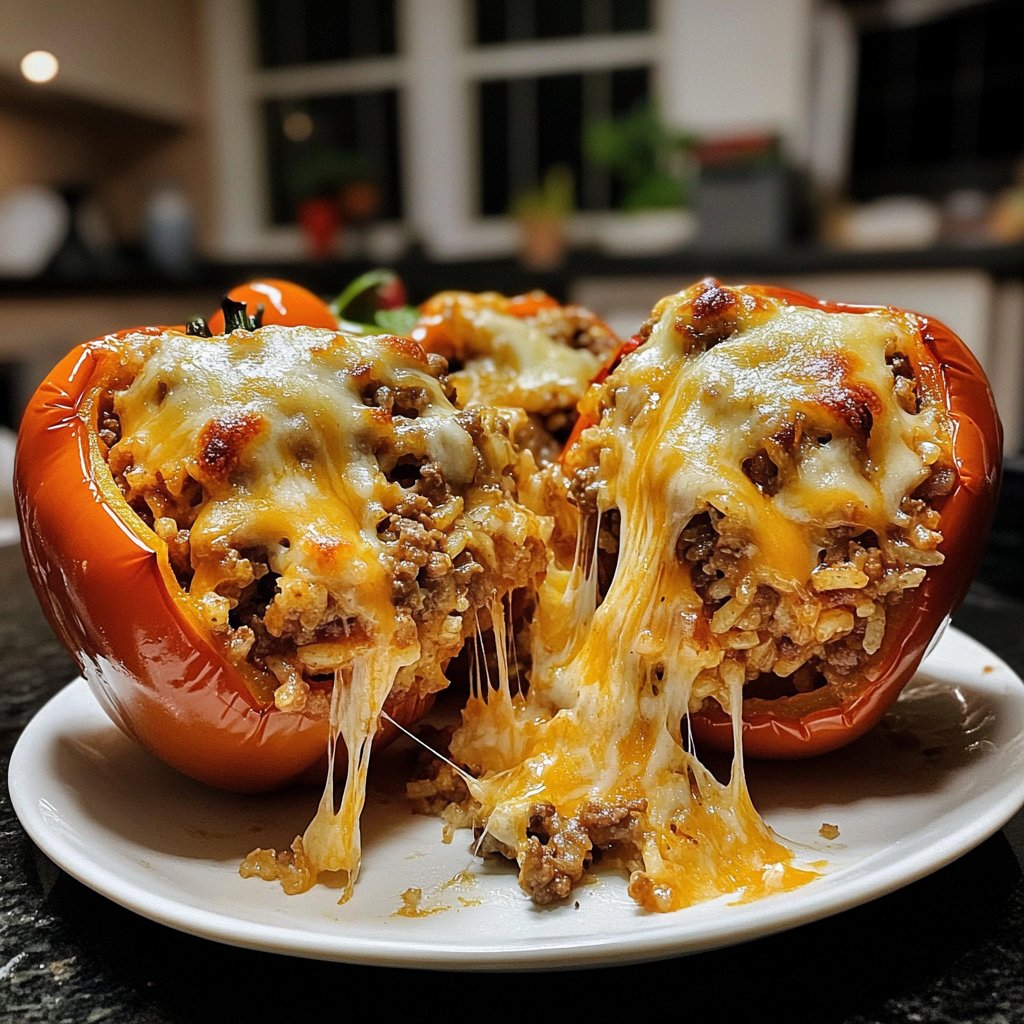 Easy Stuffed Bell Peppers Recipe