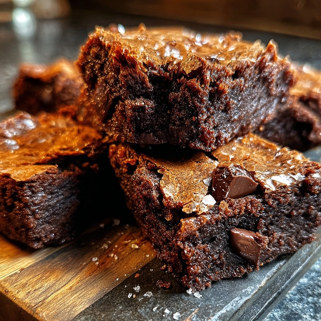 Fudgy Brownies Using Sourdough Discard