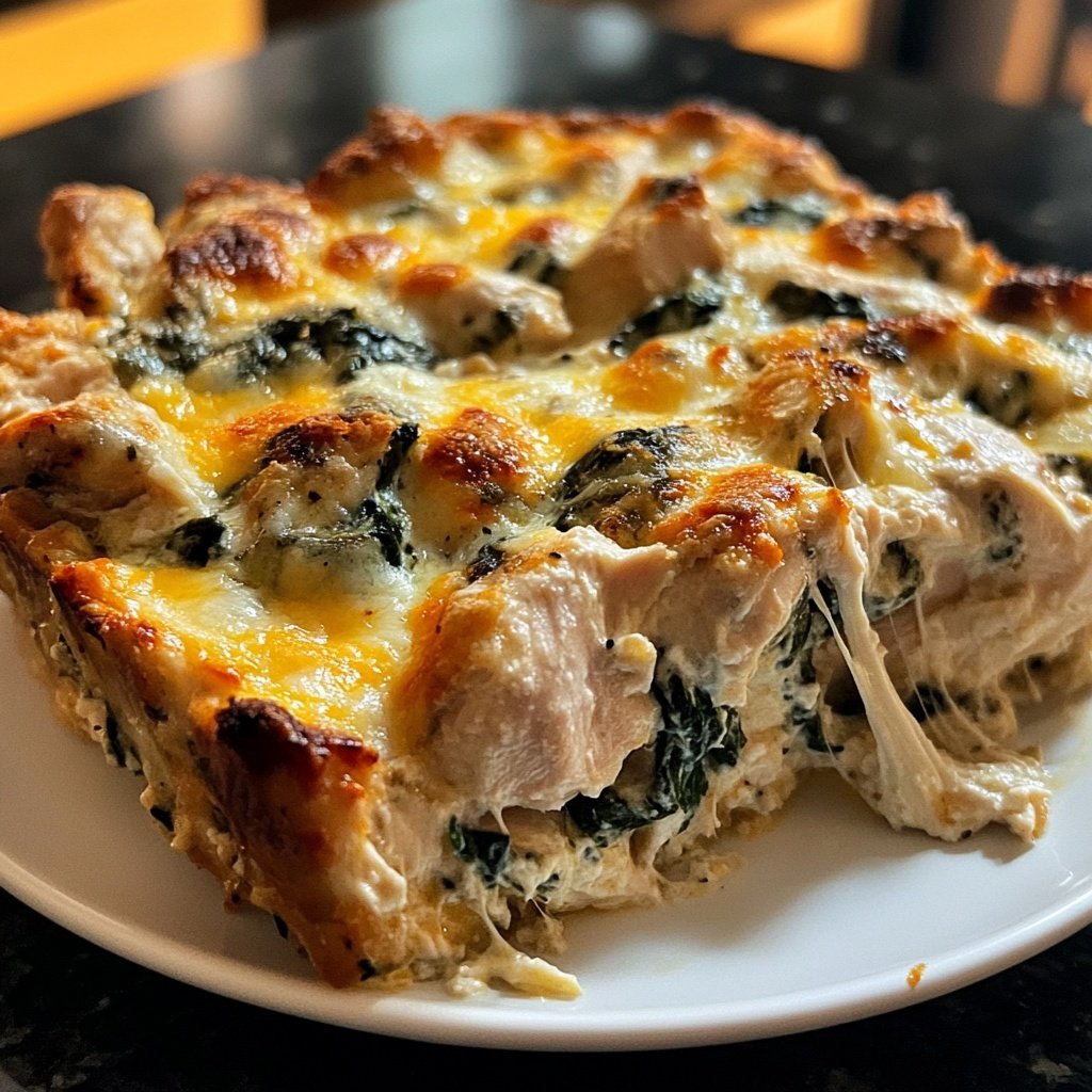 Creamy Low Carb Chicken Casserole
