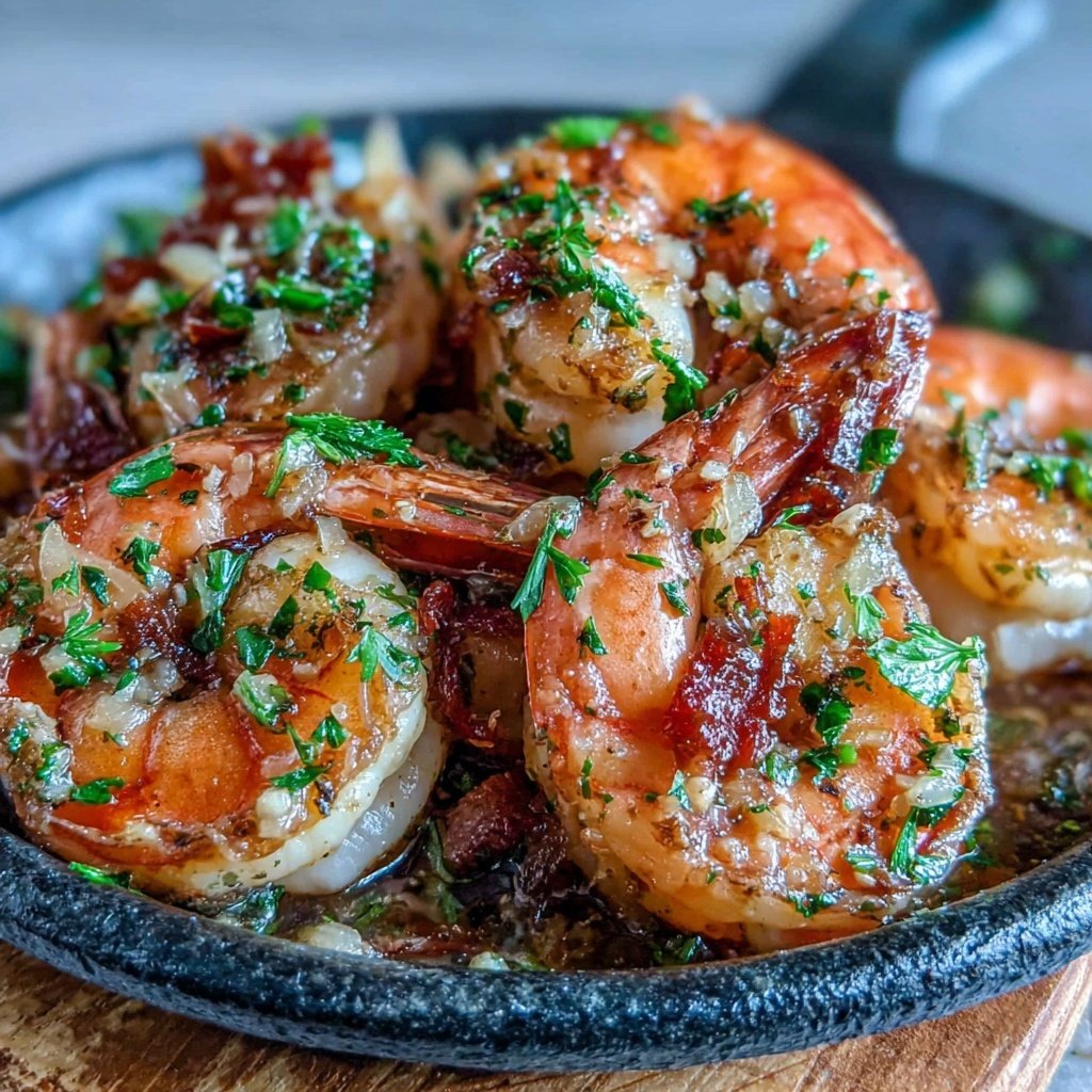 Spring Dinner Garlic Butter Shrimp