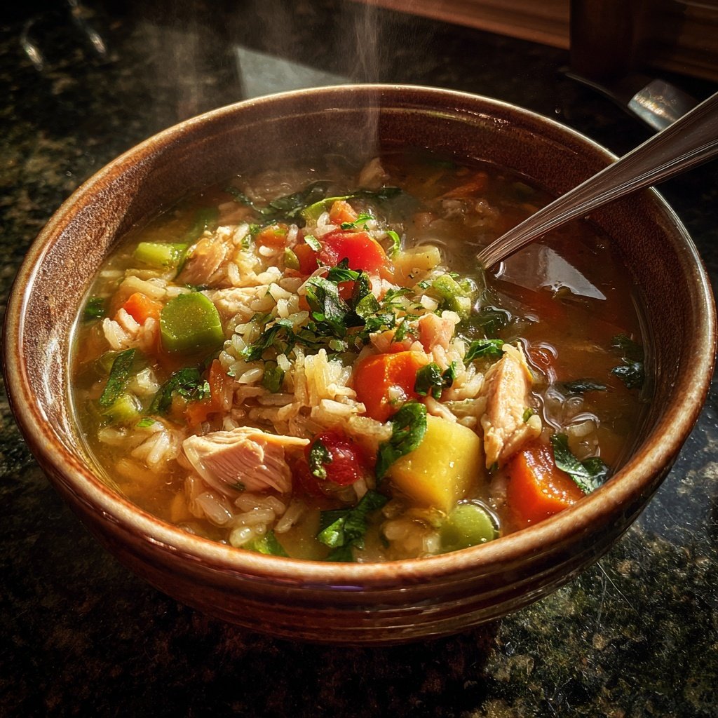 Chicken And Rice Comfort Soup