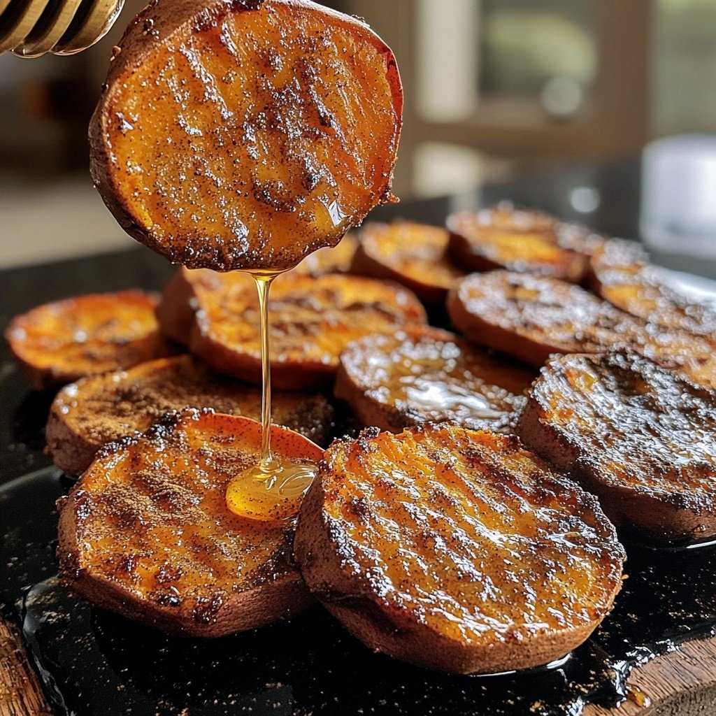 Roasted Sweet Potatoes with Cinnamon & Honey Recipe: A Simple and Healthy Side Dish!
