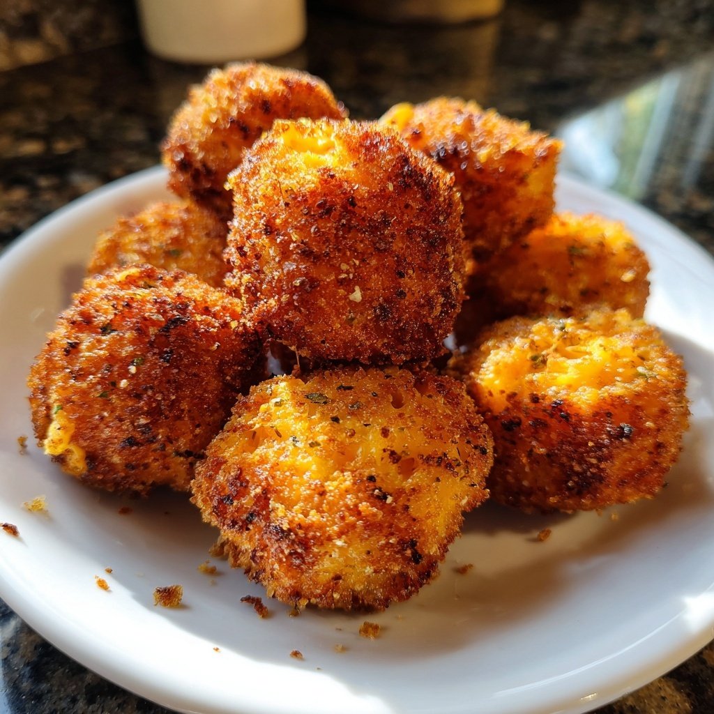 Fried Mac and Cheese Bites